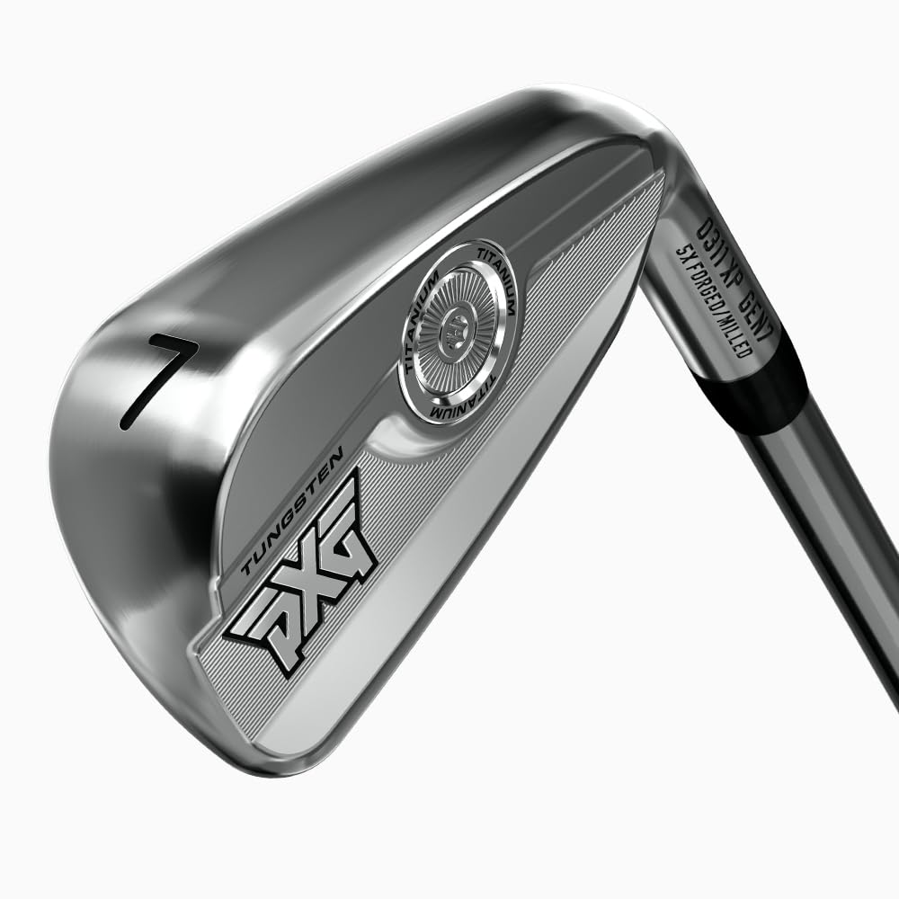 PXG GEN7 0311XP Chrome Iron Set - RH - Graphite L Flex - 5-PW